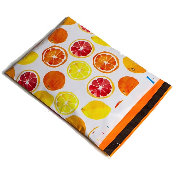 25 10X13 Citrus Poly Mailers CLEARANCE - Picture 9 of 10